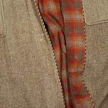 Load image into Gallery viewer, Vintage 90's Heavyweight Quality Wool Plaid Check Lined Longline Crombie Pea Over Coat Jacket