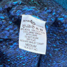 Load image into Gallery viewer, Vintage HENRI LLOYD Embroidered Centre Logo Wool Cotton Blend Roll Neck Knit Jumper