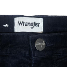Load image into Gallery viewer, WRANGLER Arizona Classic Black Corduroy Cord Straight Leg Trousers