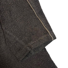 Load image into Gallery viewer, Early 00's WEIRD FISH Mini Logo Brown Fleece Crewneck Sweatshirt