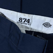 Load image into Gallery viewer, Dickies 874 Original Fit Skater Workwear Classic Navy Blue Chino Trousers
