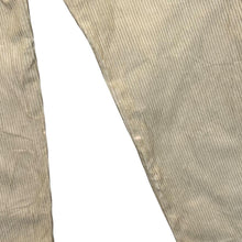 Load image into Gallery viewer, DOCKERS "Comfort Fit" Classic Beige Corduroy Cord Straight Leg Trousers