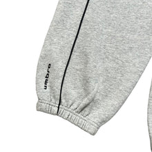 Load image into Gallery viewer, Early 00's UMBRO Classic Embroidered Mini Logo Grey Sweatpants Joggers Bottoms