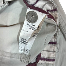 Load image into Gallery viewer, Early 00's REPLAY Cream Beige Y2K Straight Leg Cotton Chino Trousers