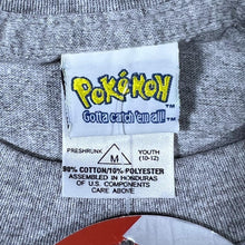 Load image into Gallery viewer, Vintage Nintendo Pokemon (1999) “Catch ‘Em All!” Pikachu Anime Graphic T-Shirt