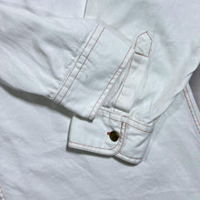 Load image into Gallery viewer, Early 00's Atlas For Men Embroidered Native Cowboy Western White Cotton Long Sleeve Shirt