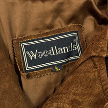 Load image into Gallery viewer, Vintage 90's WOODLAND Heavyweight Brown Genuine Suede Leather Button Jacket