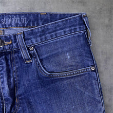 Load image into Gallery viewer, Carhartt "Straight Fit" Classic Blue Denim Regular Straight Leg Jeans