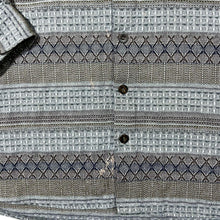 Load image into Gallery viewer, Vintage 90's Crazy Abstract Patterned Long Sleeve Flannel Shirt