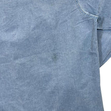 Load image into Gallery viewer, Vintage Cowboy Western Patterned Graphic Blue Denim Long Sleeve Shirt