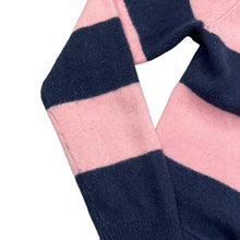 Load image into Gallery viewer, JACK WILLS KNITWEAR Colour Block Striped Merino Wool Knit Cardigan Sweater