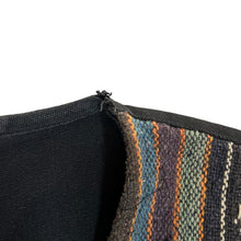 Load image into Gallery viewer, Vintage 90's Striped Patterned Tapestry Woven Button Vest Waistcoat