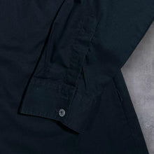 Load image into Gallery viewer, Early 00's Atlas For Men Cowboy Western Embroidered Black Cotton Long Sleeve Shirt