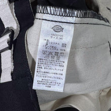 Load image into Gallery viewer, Dickies Striped Tape Black Skater Workwear Straight Leg Chino Trousers