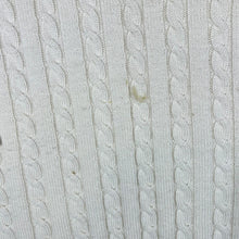 Load image into Gallery viewer, Vintage 90's NATURALLY British Wool Classic Cream Chunky Cable Knit Sweater Jumper