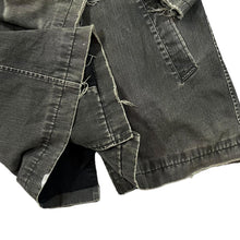 Load image into Gallery viewer, Early 00's ST. GEORGE BY DUFFER Debenhams Faded Black Distressed Heavy Cotton Chore Jacket