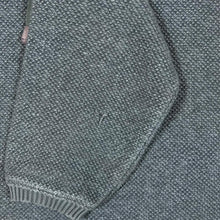 Load image into Gallery viewer, Vintage DEAL Classic Grey Waffle Textured 1/4 Zip Pullover Sweatshirt