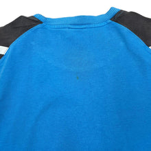 Load image into Gallery viewer, Early 00's NIKE Classic Big Logo Spellout Graphic Colour Block Raglan T-Shirt