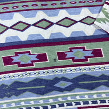 Load image into Gallery viewer, Vintage Replay Aztec Crazy Abstract Patterned Long Sleeve Polo Shirt