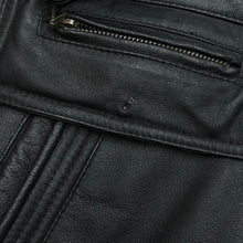 Load image into Gallery viewer, Vintage LEATHER LIMITED Genuine Real Black Leather Heavyweight Jacket