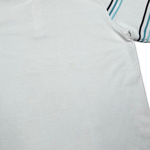 Load image into Gallery viewer, Early 00's YVES SAINT LAURENT YSL Classic Big Logo Spellout Graphic Multi Striped Polo Shirt