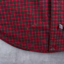Load image into Gallery viewer, Vintage Polo Ralph Lauren Tartan Red Check Cotton Long Sleeve Button-Up Shirt