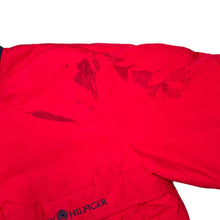 Load image into Gallery viewer, Vintage TOMMY HILFIGER Classic Embroidered Logo Spellout Down Feather Fill Padded Puffer Jacket Coat