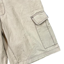 Load image into Gallery viewer, Early 00's QUIKSILVER Classic Skater Pocket Beige Cargo Cotton Shorts