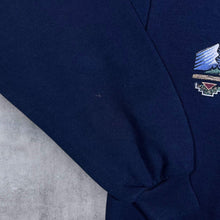 Load image into Gallery viewer, Vintage Jerzees "Yellowstone National Park" Souvenir Graphic Navy Blue Sweatshirt