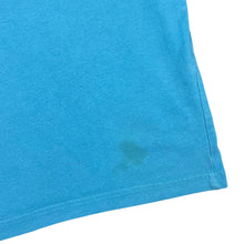 Load image into Gallery viewer, JORDAN "Air" Basketball Logo Spellout Graphic Blue Short Sleeve T-Shirt
