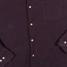 Load image into Gallery viewer, Barbour "Tailored Fit" Maroon Purple Long Sleeve Button-Up Cotton Shirt