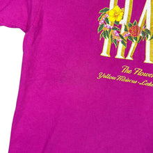Load image into Gallery viewer, Vintage 90's Murina HAWAII Floral Souvenir Spellout Graphic Single Stitch T-Shirt