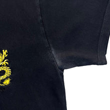 Load image into Gallery viewer, KENZO Paris Embroidered Dragon Crest Black Short Sleeve T-Shirt