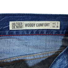 Load image into Gallery viewer, HILFIGER DENIM Tommy Hilfiger "Woody Comfort" Blue Denim Relaxed Straight Leg Jeans