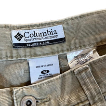 Load image into Gallery viewer, COLUMBIA SPORTSWEAR Classic Beige Corduroy Cord Straight Leg Trousers