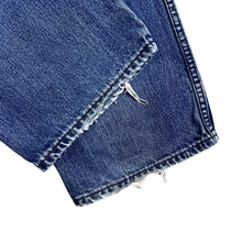 Load image into Gallery viewer, Early 00's WRANGLER "Regular" Classic Blue Denim Distressed Straight Leg Jeans
