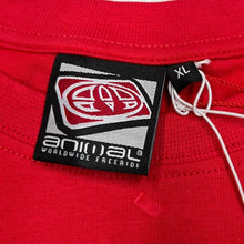 Load image into Gallery viewer, ANIMAL Classic Skater Surfer Logo Spellout Graphic T-Shirt