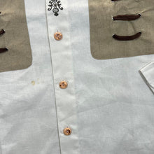 Load image into Gallery viewer, Vintage Roger Kent Cowboy Western Style White Cotton Long Sleeve Shirt
