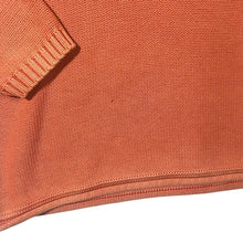 Load image into Gallery viewer, Early 00's Quba Sails Sailing Yatching Orange 1/4 Zip Knit Sweater Jumper