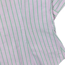 Load image into Gallery viewer, RALPH LAUREN "Slim Fit" Mini Logo Pink Green Striped Long Sleeve Button-Up Shirt