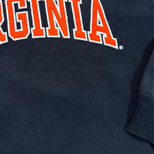 Load image into Gallery viewer, Vintage Steve & Barry's VIRGINIA Embroidered College Spellout Heavy Cotton Crewneck Sweatshirt
