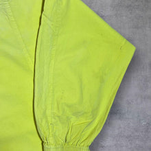 Load image into Gallery viewer, Vintage 90's Embroidered Tennis International Yellow Shell Cotton Collared Sweatshirt