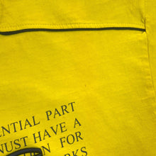 Load image into Gallery viewer, Early 00's SOHK School Of Hard Knocks y2k Hip Hop Graphic Yellow T-Shirt