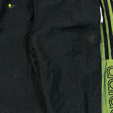 Load image into Gallery viewer, Vintage 90's ADIDAS Three Stripe Spellout Mesh Panel Shell Tracksuit Bottoms