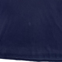 Load image into Gallery viewer, NFL Seattle Seahawks Football Logo Spellout Graphic Navy Blue T-Shirt