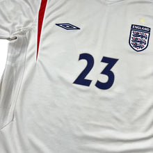 Load image into Gallery viewer, UMBRO X-Static ENGLAND "Walcott 23" Arsenal Football Collared Shirt Jersey Top