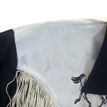 Load image into Gallery viewer, Vintage 90's TEJAS Cowboy Western Tassle Embroidered Horse Pearl Snap Long Sleeve Shirt