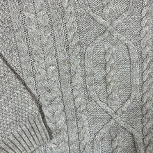 Load image into Gallery viewer, Vintage TOM SAYERS Classic Cream Cable Knit Acrylic Wool Sweater Jumper