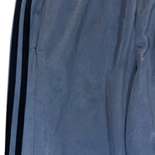 Load image into Gallery viewer, ADIDAS Three Stripe Mini Logo Dark Grey Sports Tracksuit Bottoms