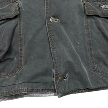 Load image into Gallery viewer, Vintage INSTINCT Skater Surfer Embroidered Logo Plaid Check Lined Heavyweight Canvas Jacket